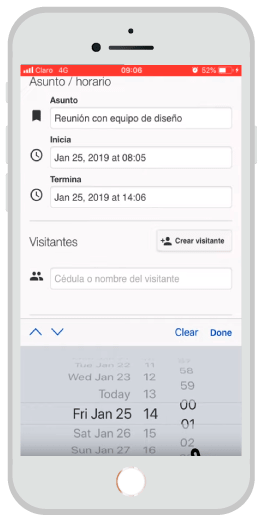 Interface de rencontre