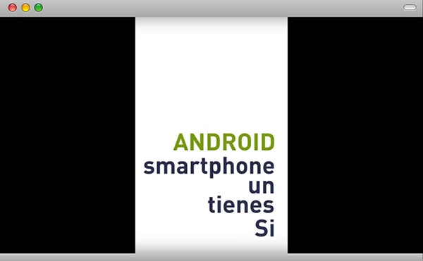 Entrée de visite d'application vidéo